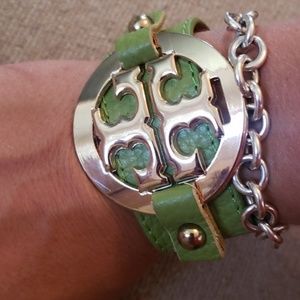 TB inspired leather bracelet